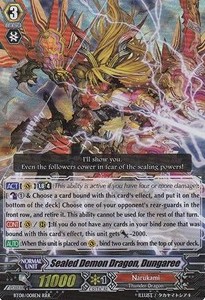 Sealed Demon Dragon, Dungaree [G Format] (V.2 - Triple Rare) - Blue Storm Armada