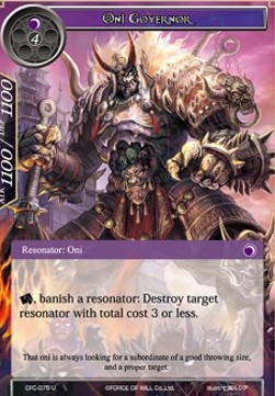 Oni Governor - Curse of the Frozen Casket