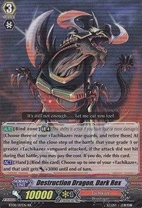 Destruction Dragon, Dark Rex [G Format] (V.2 - Double Rare) - Blue Storm Armada