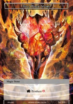 Fire Magic Stone - Curse of the Frozen Casket