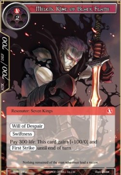 Melgis, King of Black Flame - Echoes of the New World