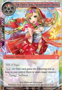 Red Riding Hood, Rainbow to the Heavens - Echoes of the New World