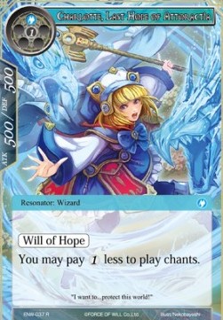 Charlotte, Last Hope of Attoractia (V.1 - Rare) - Echoes of the New World
