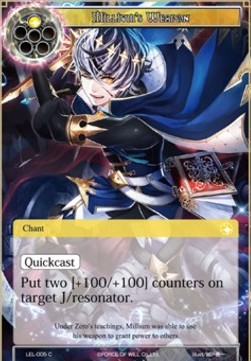 Millium's Weapon - Legacy Lost