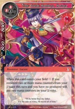Time-Guide Admiral, Alfred - Legacy Lost