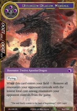 Dimension Dragon, Nidhogg - Legacy Lost
