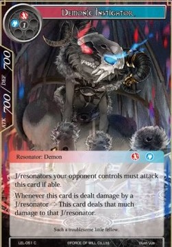 Demonic Instigator - Legacy Lost