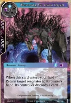 Nightmare, the Ashen Dream - Legacy Lost