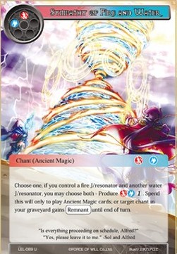 Sympathy of Fire and Water - Legacy Lost