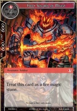 Fiery Soldier of Milest - Return of the Dragon Emperor