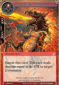 Salamander, the Spirit of Fire - Return of the Dragon Emperor