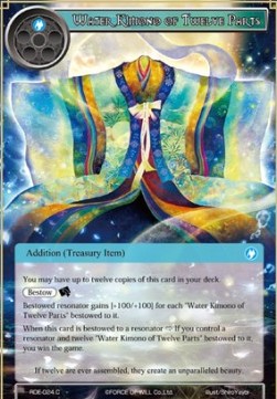 Water Kimono of Twelve Parts - Return of the Dragon Emperor