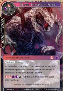 Blazer, Prisoner of Flame - Return of the Dragon Emperor