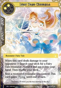 Light Dress Cinderella - Starter Deck: Fairy Tale Force