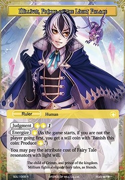 Millium, Prince of the Light Palace // Millium, Voice of a New Generation - Starter Deck: Fairy Tale Force