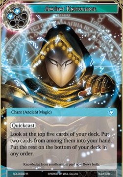 Ancient Knowledge - Starter Deck: Malefic Ice