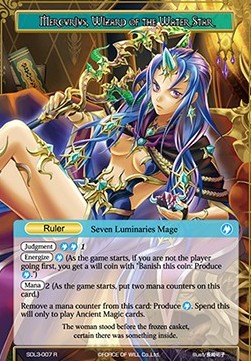 Mercurius, Wizard of the Water Star // Mercurius, Dark Commander of Ice - Starter Deck: Malefic Ice