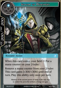 Servant of Mercurius - Starter Deck: Malefic Ice