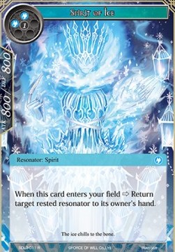 Spirit of Ice - Starter Deck: Malefic Ice