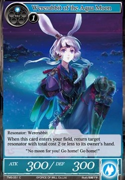 Wererabbit of the Aqua Moon - The Moonlit Savior
