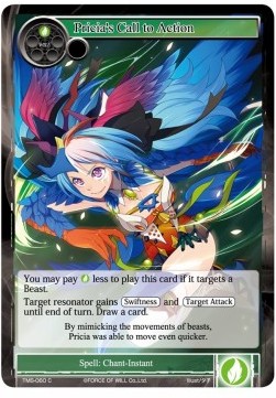 Pricia's Call to Action - The Moonlit Savior