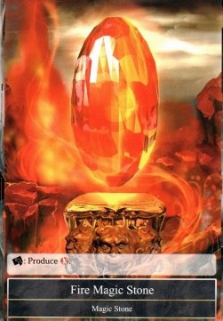 Fire Magic Stone - The Moonlit Savior