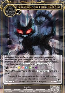 Schrödinger, the Fallen Black Cat - The Twilight Wanderer
