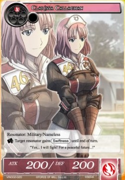 Clarissa Callaghan - Vingolf Series: Valkyria Chronicles