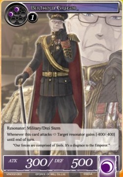 Berthold Gregor - Vingolf Series: Valkyria Chronicles