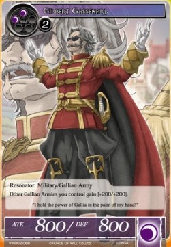Gilbert Gassenarl - Vingolf Series: Valkyria Chronicles