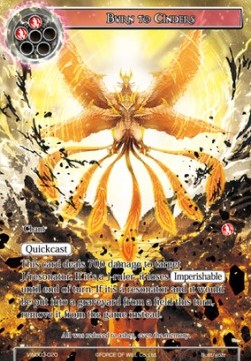 Burn to Cinders - Vingolf Series: Ruler All Stars
