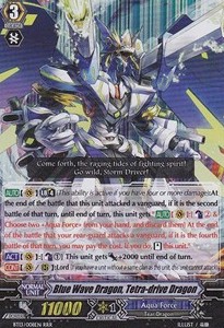 Blue Wave Dragon, Tetra-drive Dragon [G Format] (V.2 - Triple Rare) - Catastrophic Outbreak