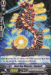 Heat Ray Monster, Gigabolt [G Format] - Catastrophic Outbreak