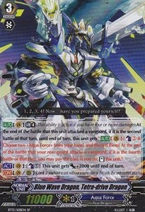 Blue Wave Dragon, Tetra-drive Dragon [G Format] (V.1 - Special Parallel) - Catastrophic Outbreak