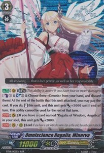 Omniscience Regalia, Minerva [G Format] (V.2 - Triple Rare) - Brilliant Strike