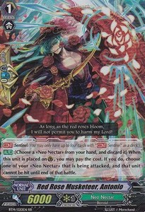 Red Rose Musketeer, Antonio [G Format] - Brilliant Strike