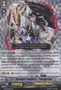 Sunlight Goddess, Yatagarasu [G Format] (V.1 - Special Parallel) - Brilliant Strike
