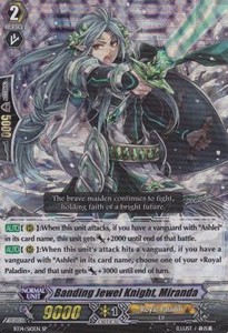 Banding Jewel Knight, Miranda [G Format] (V.1 - Special Parallel) - Brilliant Strike