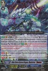 Blue Storm Karma Dragon, Maelstrom "Яeverse" [G Format] (V.2 - Triple Rare) - Infinite Rebirth