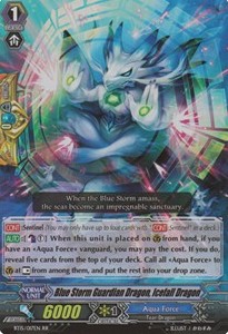 Blue Storm Guardian Dragon, Icefall Dragon [G Format] - Infinite Rebirth