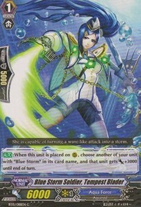 Blue Storm Soldier, Tempest Blader [G Format] - Infinite Rebirth