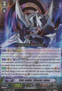 Star-vader, Blaster Joker [G Format] (V.3 - Triple Rare) - Blazing Perdition ver.E