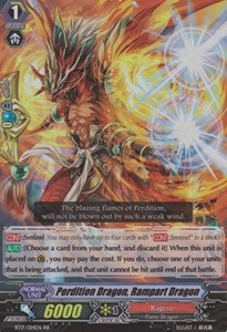 Perdition Dragon, Rampart Dragon [G Format] - Blazing Perdition ver.E