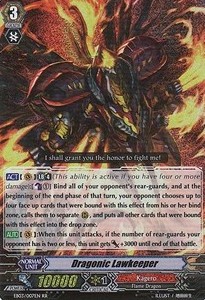 Dragonic Lawkeeper [G Format] (V.2 - Double Rare) - Cavalry of Black Steel