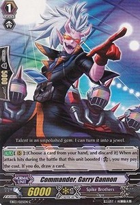 Commander, Garry Gannon [G Format] - Cavalry of Black Steel