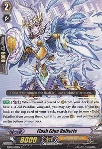 Flash Edge Valkyrie [G Format] - Cavalry of Black Steel