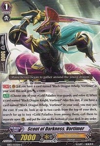 Scout of Darkness, Vortimer [G Format] - Cavalry of Black Steel
