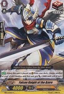 Falcon Knight of the Azure [G Format] - Cavalry of Black Steel