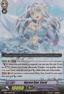 Aurora Star, Coral [G Format] (V.2 - Double Rare) - Dazzling Divas