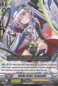 Battle Sister, Lemonade [G Format] - Mystical Magus
